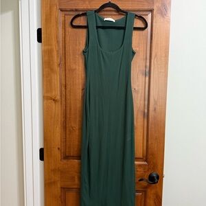 Wren Forest Green Maxi Dress